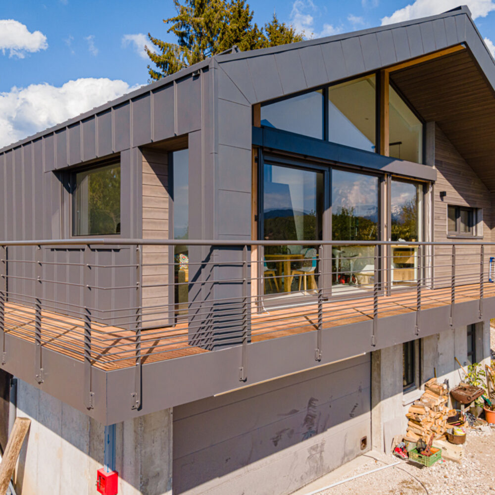 Garde-corps pour une maison à Saint-Martin Bellevue