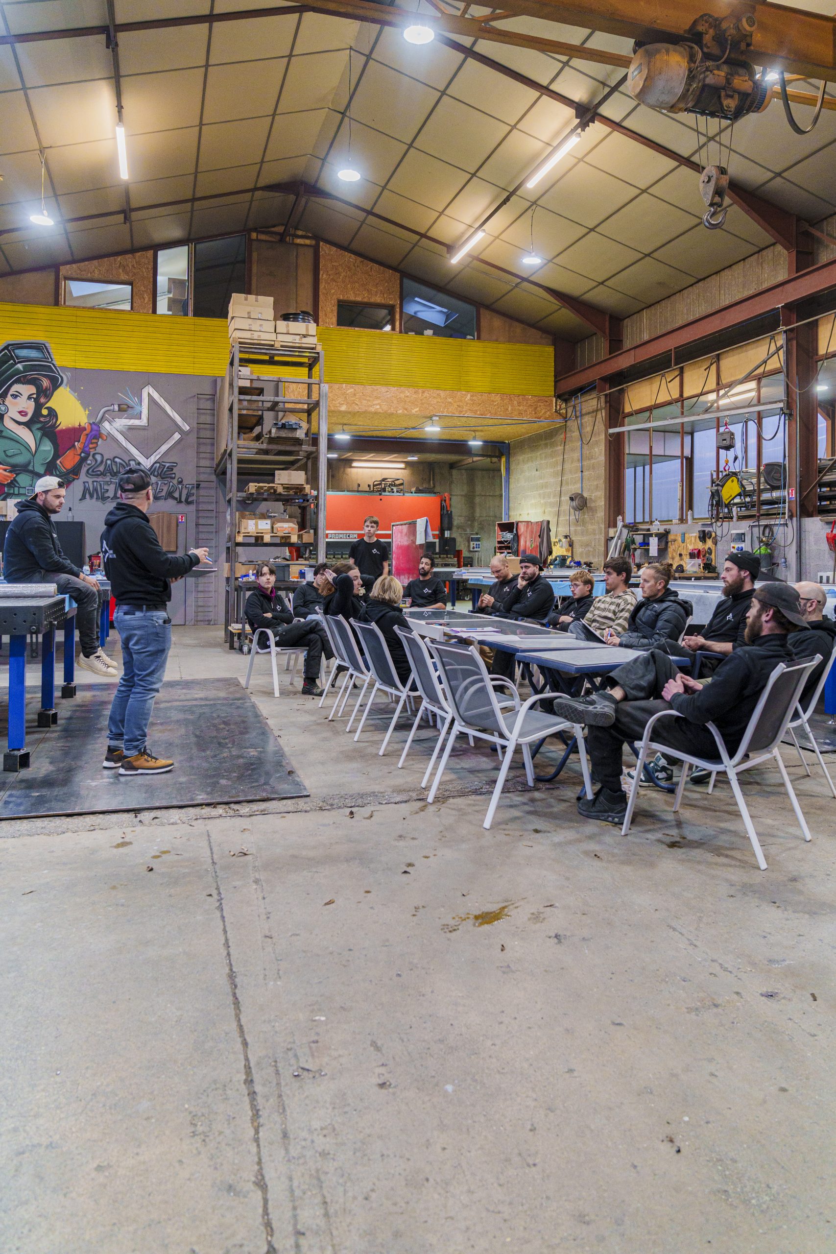 Réunion Trimestrielle Ladame Métallerie